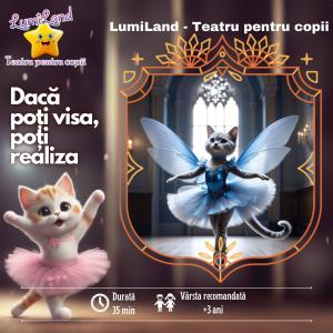 Daca poti visa, poti realiza! (Spectacol de teatru pentru copii)